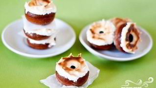 Мексиканские шоколадные пончики с глазурью