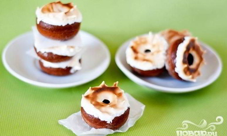 Рецепт мексиканских шоколадных пончиков с глазурью