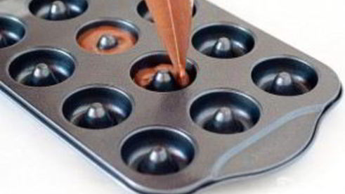 мексиканские шоколадные пончики с глазурью