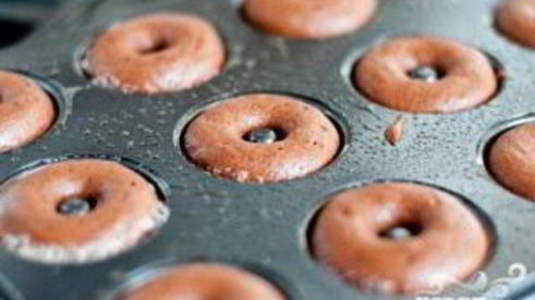 мексиканские шоколадные пончики с глазурью