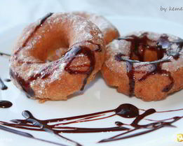 Пончики бездрожжевые