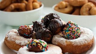 Пончики дрожжевые