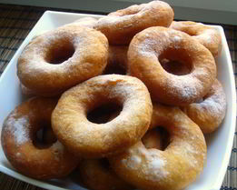 Пончики из плавленого сыра