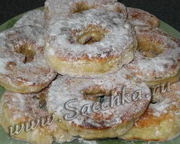 Пончики на кефире