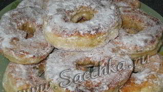 Пончики на кефире