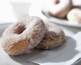 Пончики на сгущенке