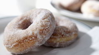 Пончики на сгущенке