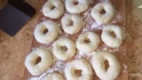 пончики на закваске