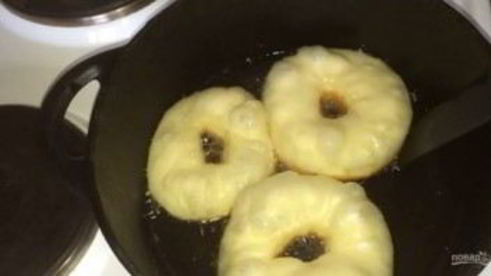 пончики на закваске