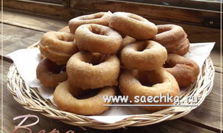 Рецепт пончиков с корицей