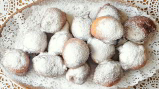 Пончики с шоколадом и маршмэллоу