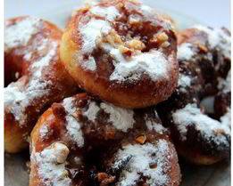 Пончики с шоколадом