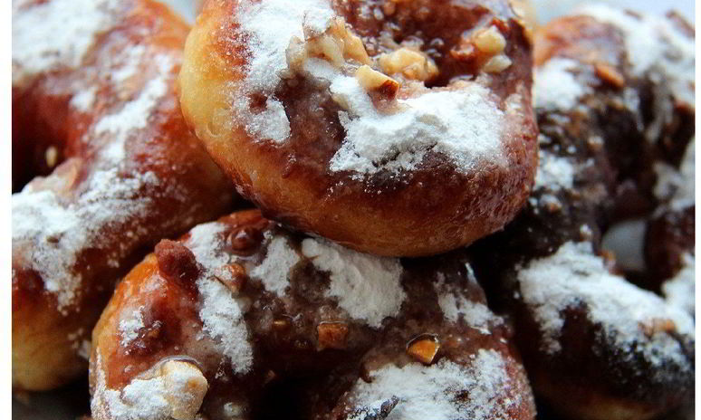 Рецепт пончиков с шоколадом