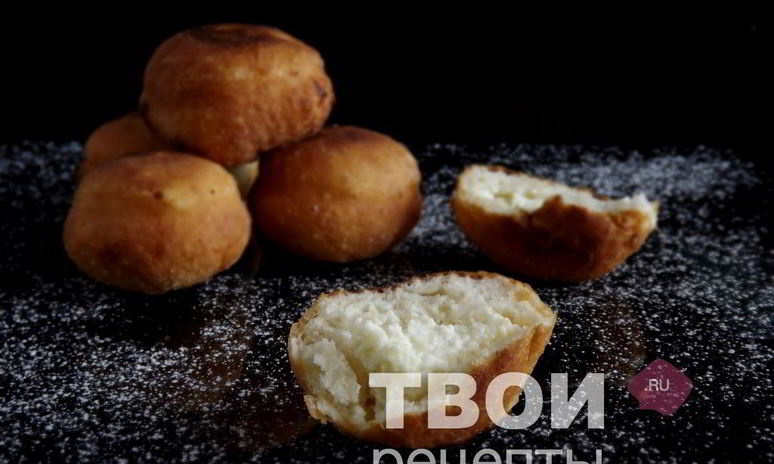 Рецепт пончиков с творогом