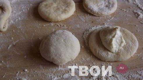 пончики с творогом