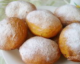 Пончики со сгущенкой