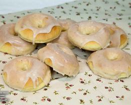 Пончики эрл грей с коричневым маслом