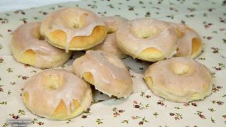 Пончики эрл грей с коричневым маслом