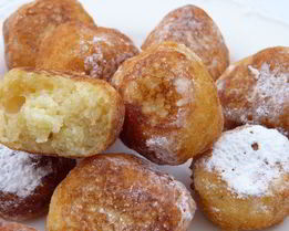 Творожные пончики