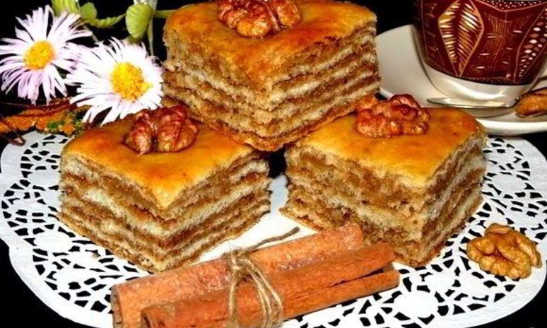 Рецепт постной пахлавы