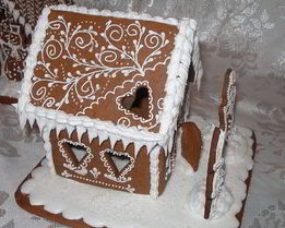 Глазурь для пряничного домика