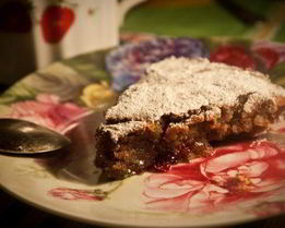 Коврижка с вареньем