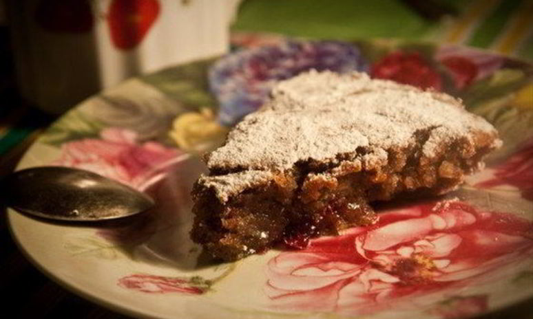 Рецепт коврижки с вареньем