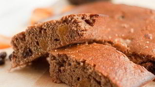 Коврижка со смородиновым вареньем