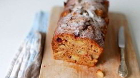 коврижка яблочная