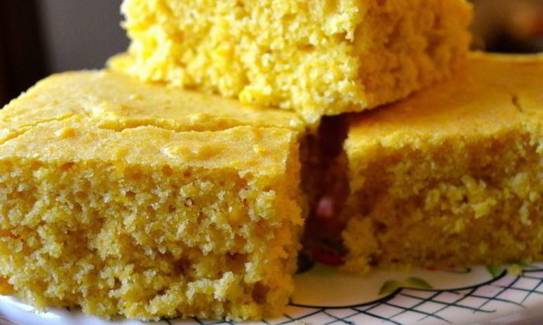 Рецепт кукурузной коврижки