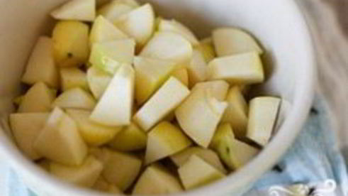 медовая коврижка с яблоками