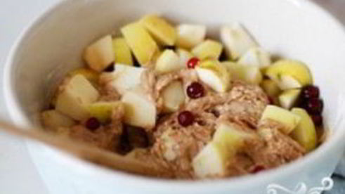 медовая коврижка с яблоками