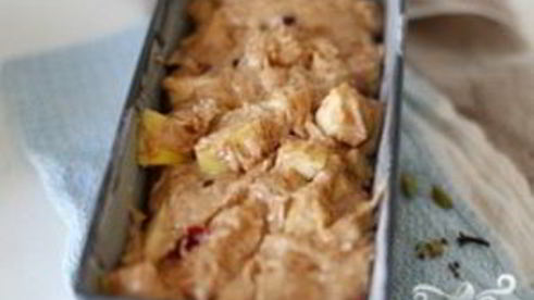 медовая коврижка с яблоками