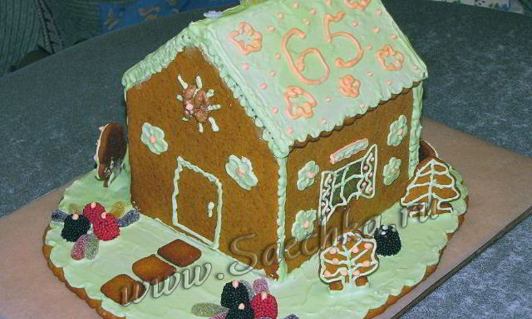 Рецепт новогоднего пряничного домика