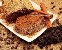 Постная кофейно-медовая коврижка