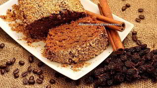 Постная кофейно-медовая коврижка