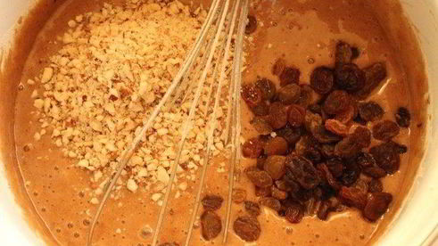 постная кофейно-медовая коврижка