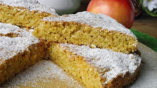 Постная морковная коврижка