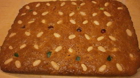 швейцарская рождественская коврижка