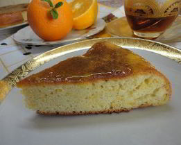 Апельсиновая шарлотка