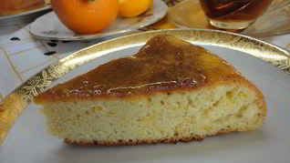 Апельсиновая шарлотка