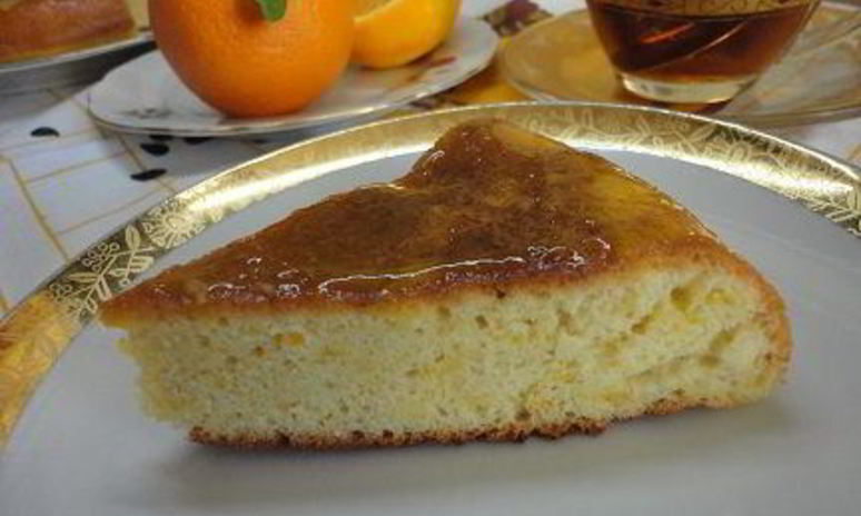 Рецепт апельсиновой шарлотки