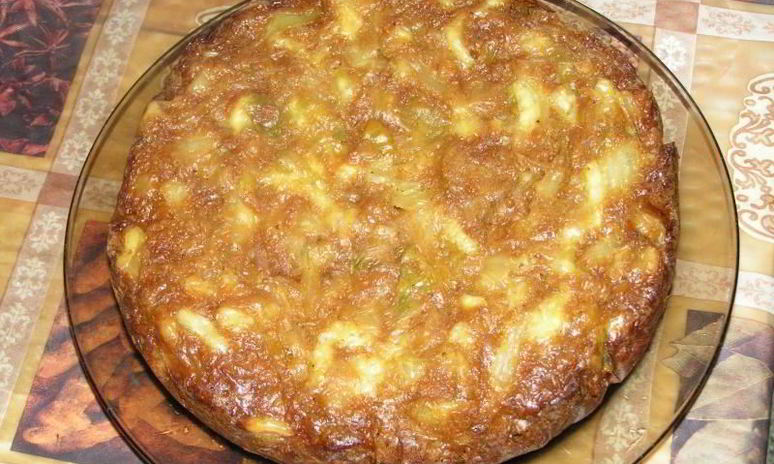 Рецепт капустной шарлотки в духовке