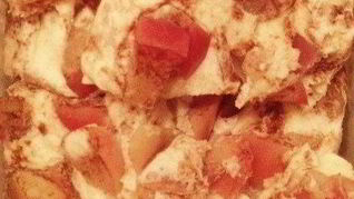 Шарлотка без муки с корицей