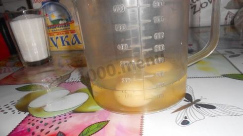 шарлотка бисквитная воздушная