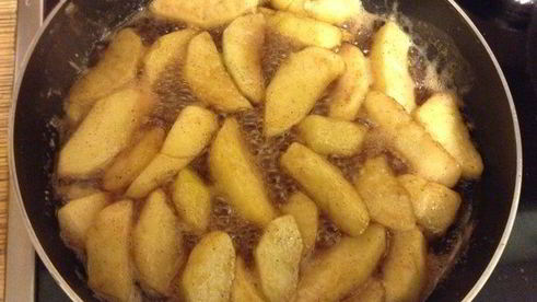 шарлотка из имбирных пряников