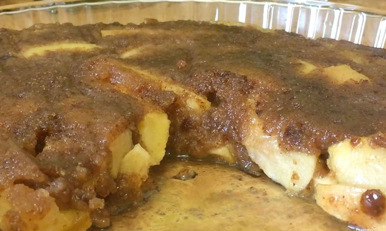 Рецепт шарлотки из ржаных сухарей