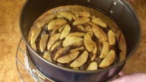 шарлотка из ржаных сухарей