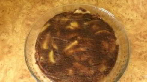 шарлотка из ржаных сухарей