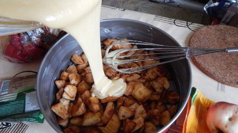 шарлотка по-домашнему